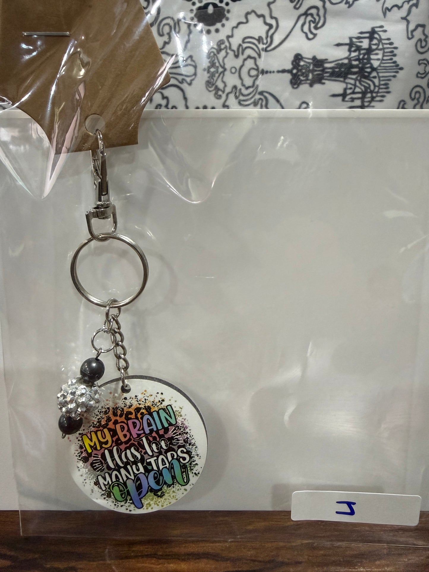 Sublimated Keychain