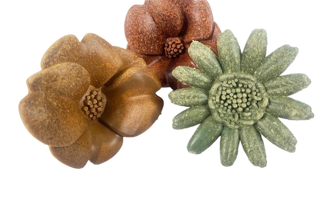 Flower Garden Natural Chews 3 Pack for Small Animals