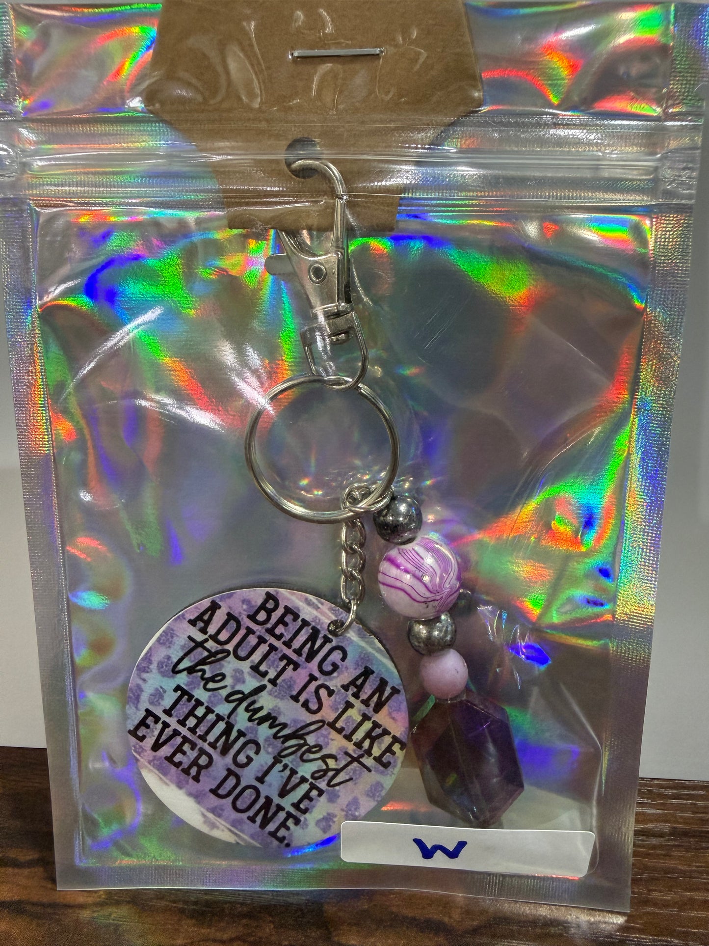 Sublimated Keychain