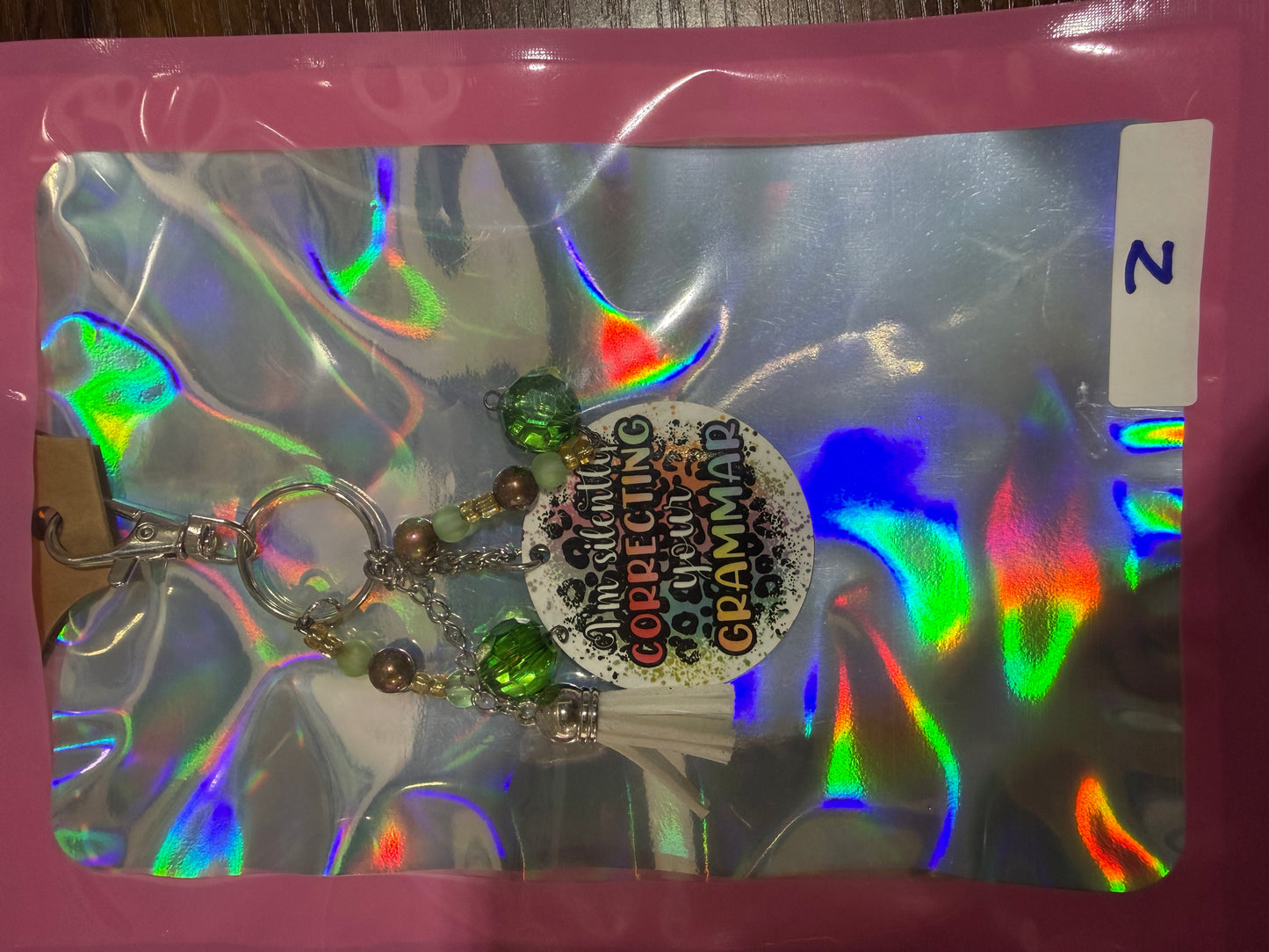 Sublimated Keychain