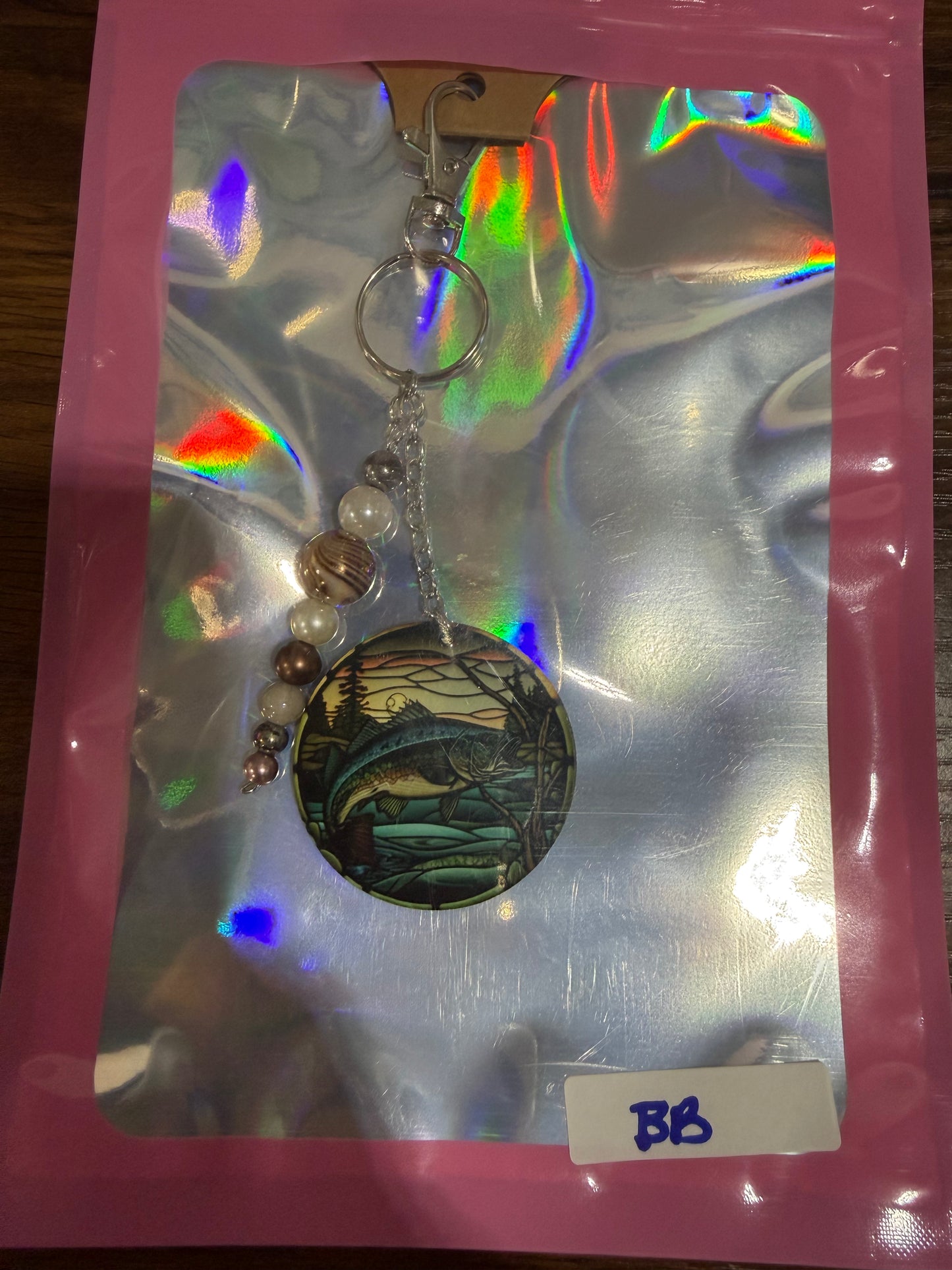 Sublimated Keychain
