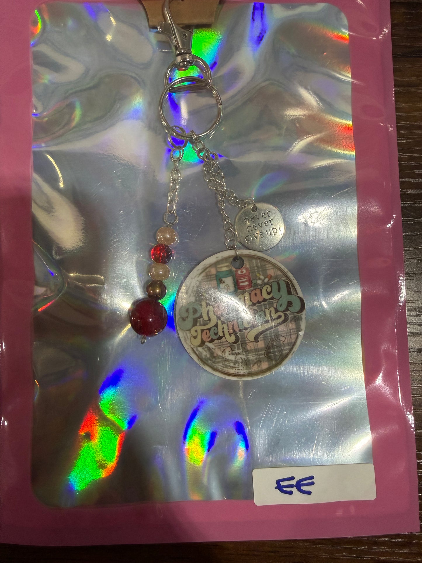 Sublimated Keychain