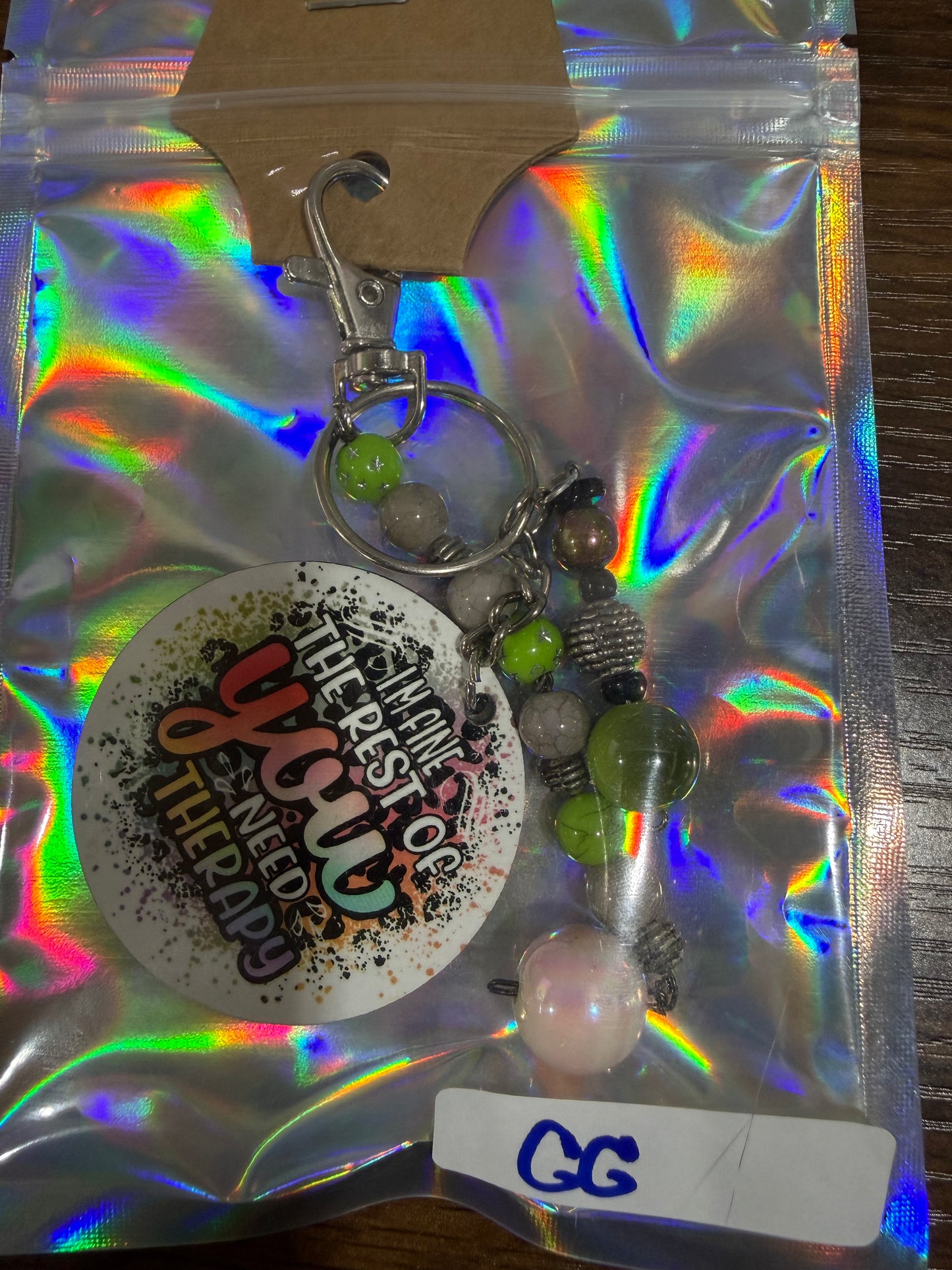 Sublimated Keychain