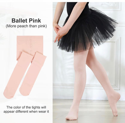 Toddler Velvet Dance Tights