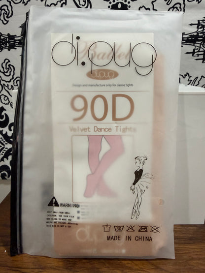 Toddler Velvet Dance Tights