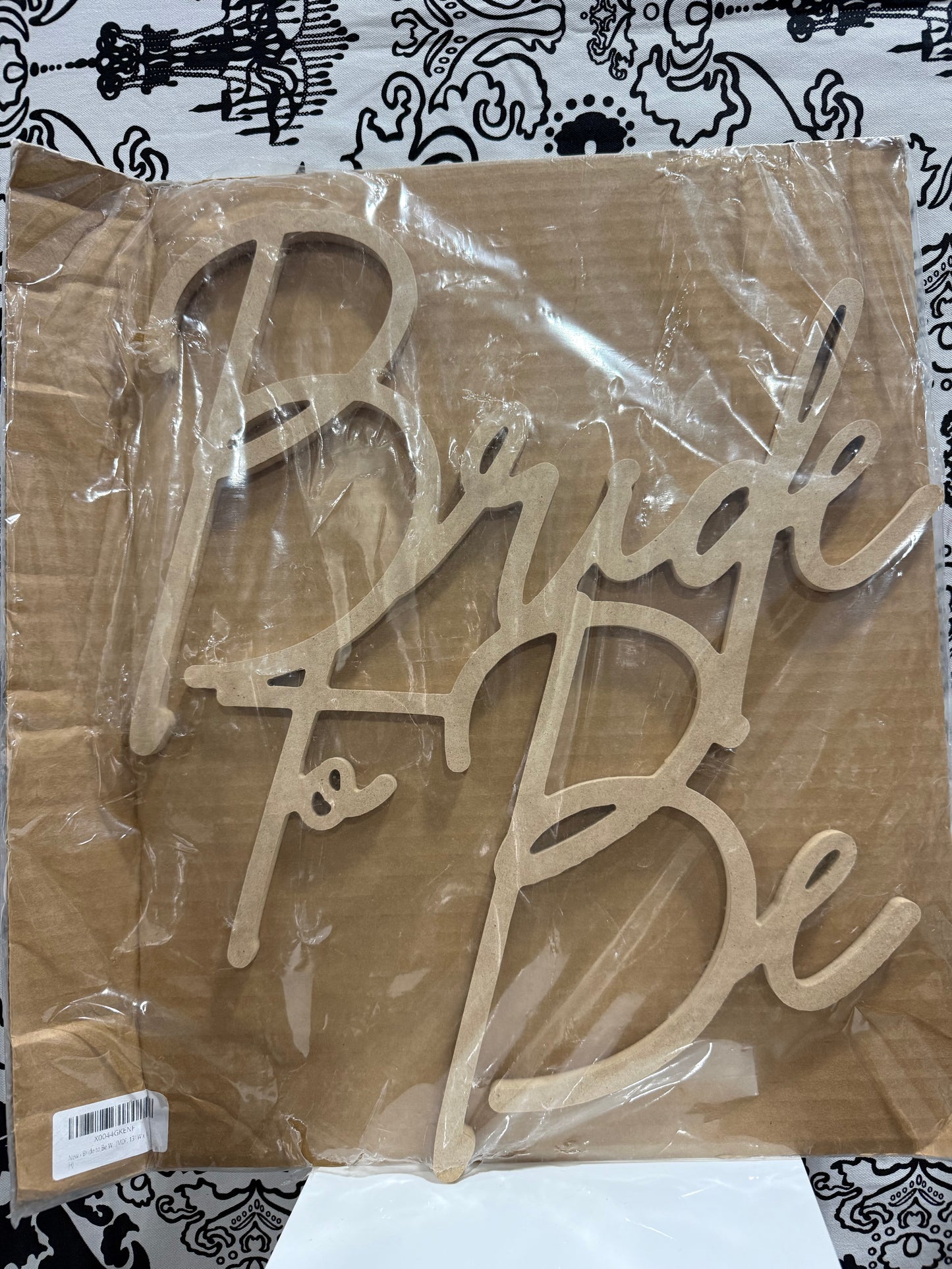 Bride to Be Sign