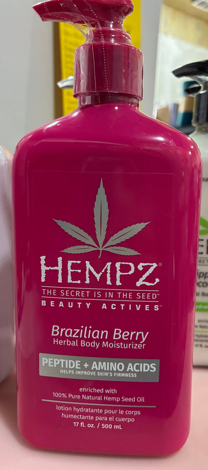HEMPZ Body Moisturizer with 100% Natural hemp Seed Oil
