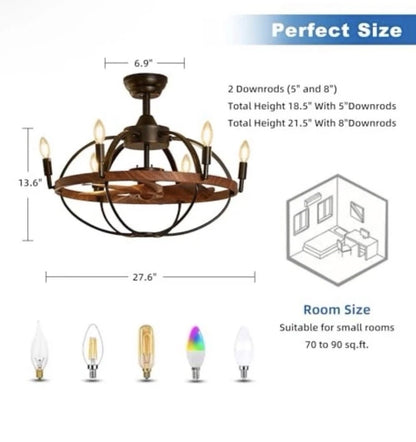Farmhouse Ceiling Fan