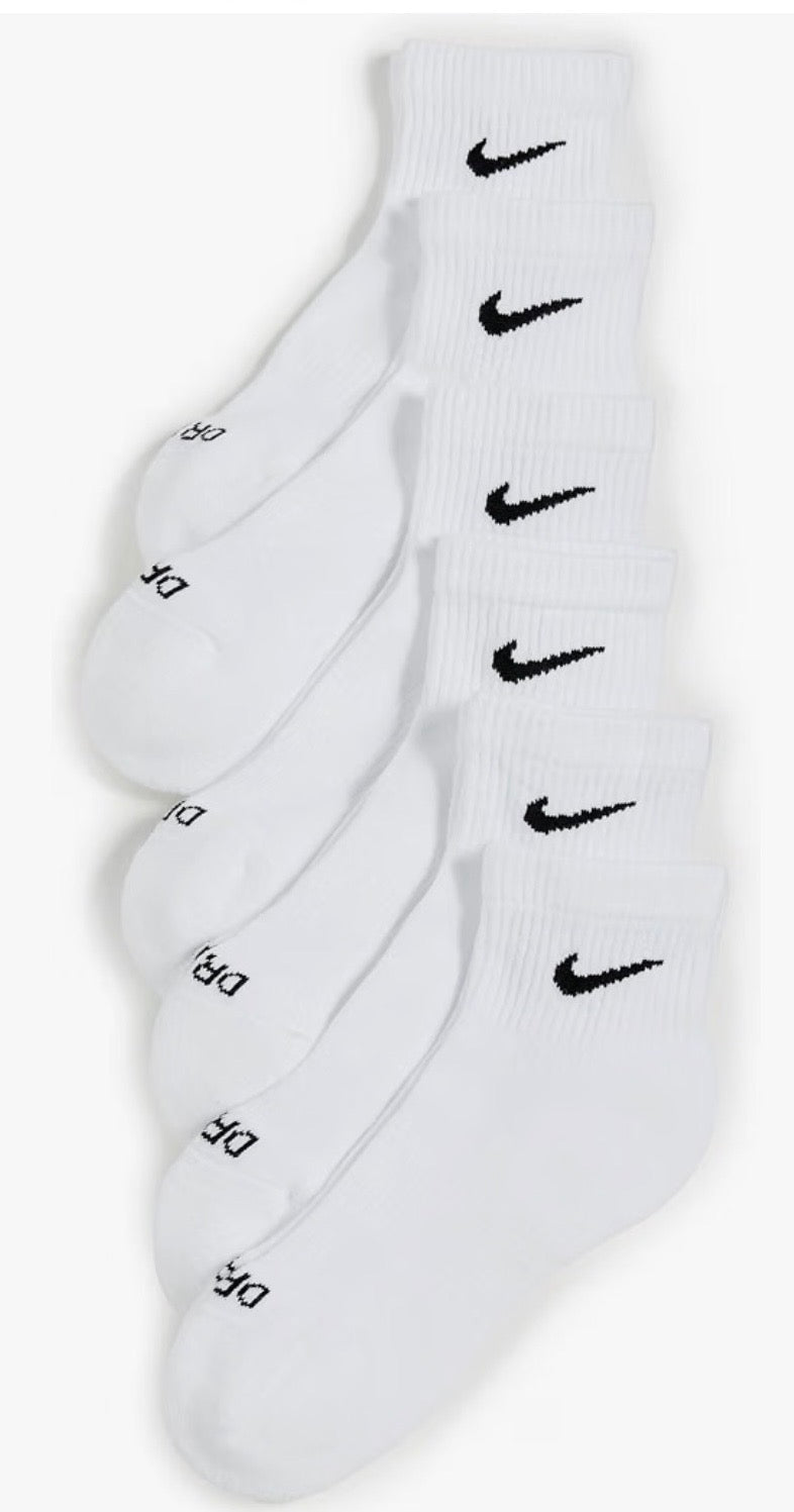 Nike Everyday Plus  6 pk Dri Fit
