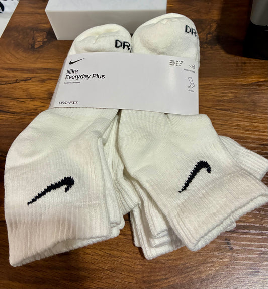 Nike Everyday Plus  6 pk Dri Fit