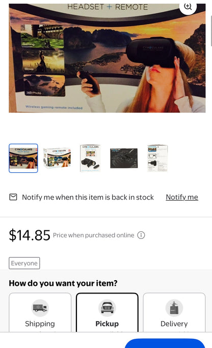 HYPE ATVCYNO CYNOCULARS VIRTUAL REALITY HEADSET