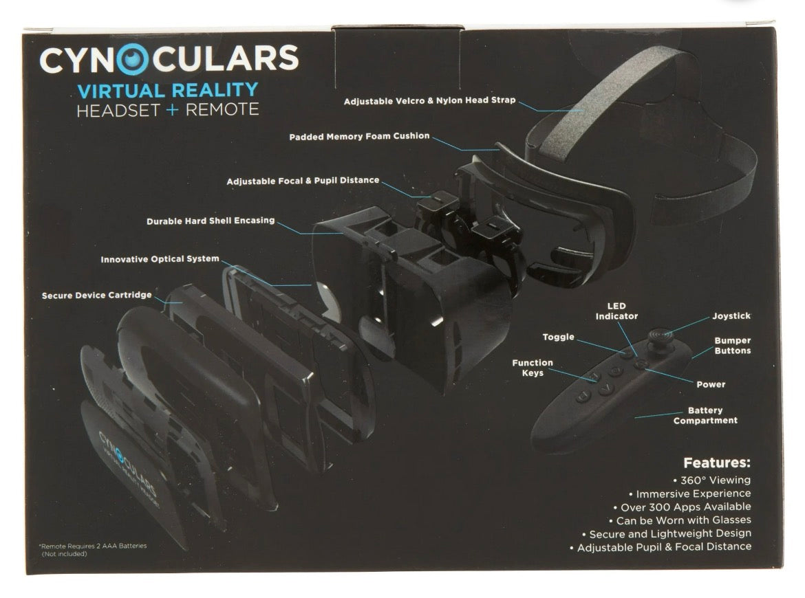 HYPE ATVCYNO CYNOCULARS VIRTUAL REALITY HEADSET