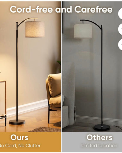 DIMMABLE CORDLESS STANDING LAMP W/REMOTE