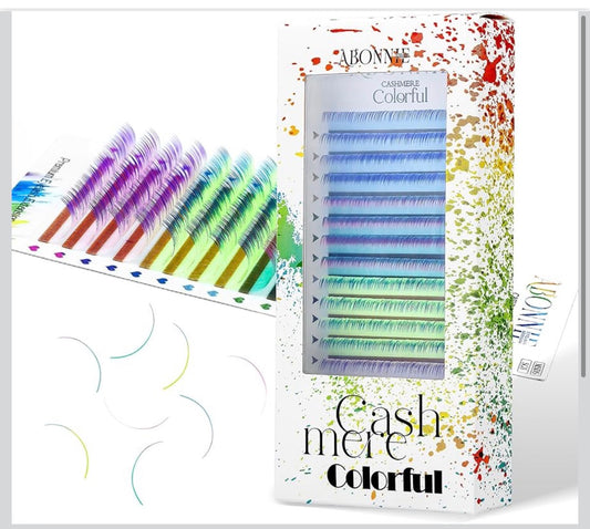 Colored Lash Extensions