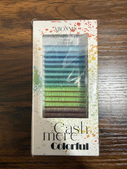 Colored Lash Extensions