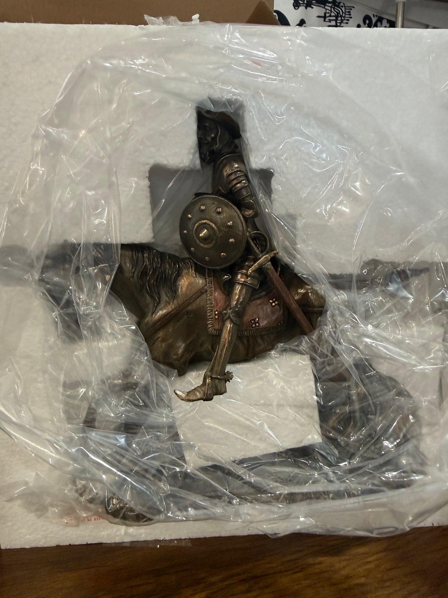 Don Quixote Novel Figurine