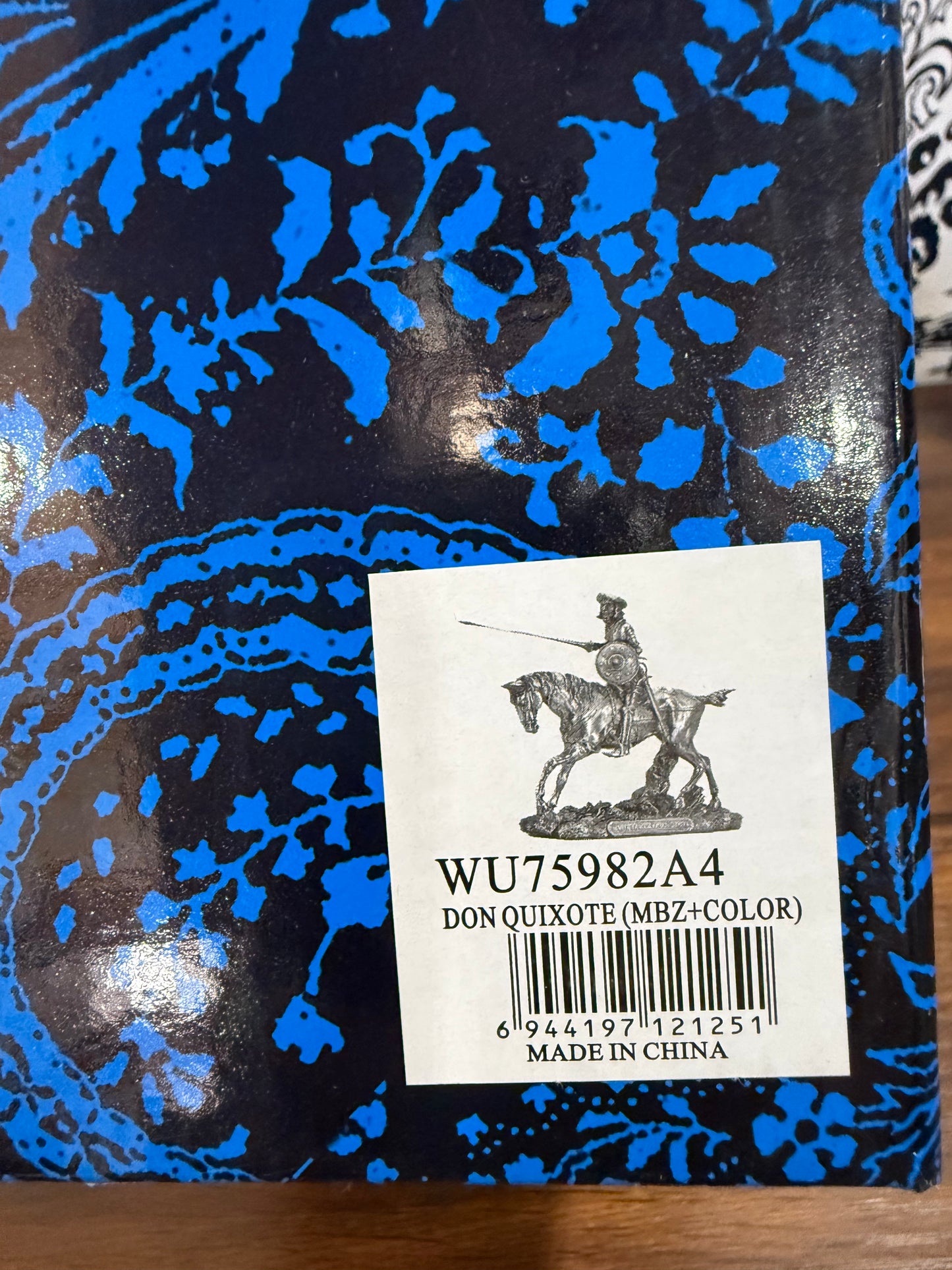 Don Quixote Novel Figurine