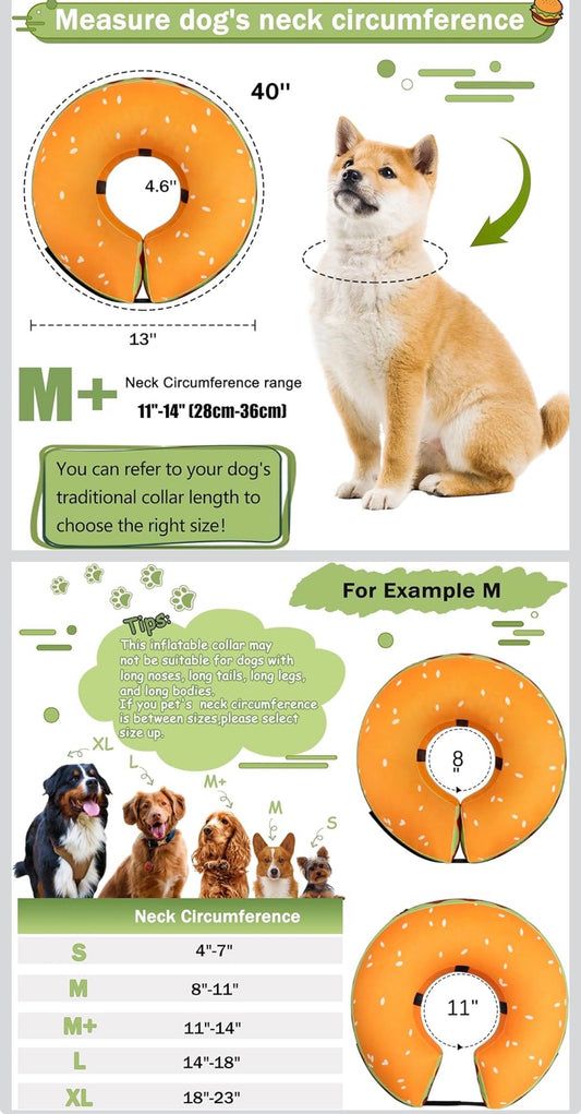 Inflatable Cone Collar for Pets