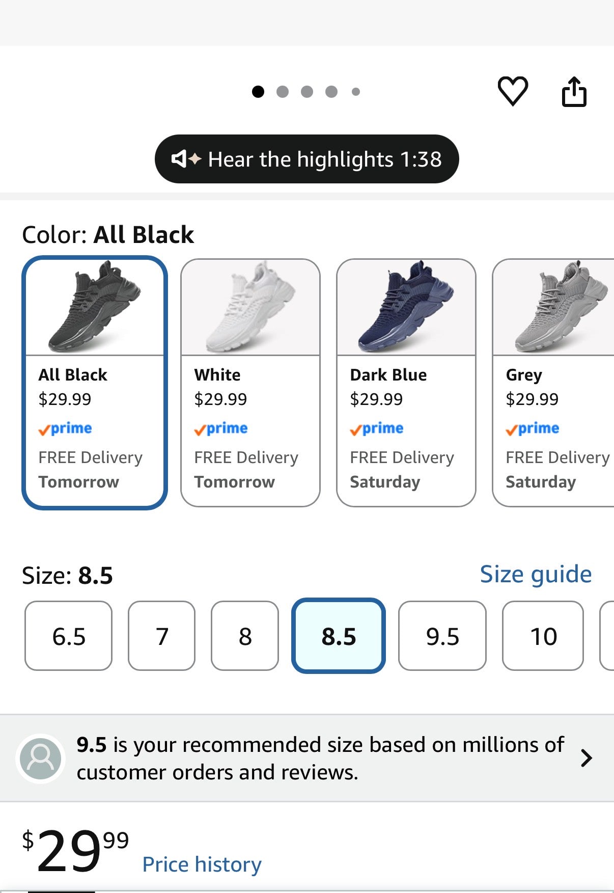 Men's Lightweight Sneakers