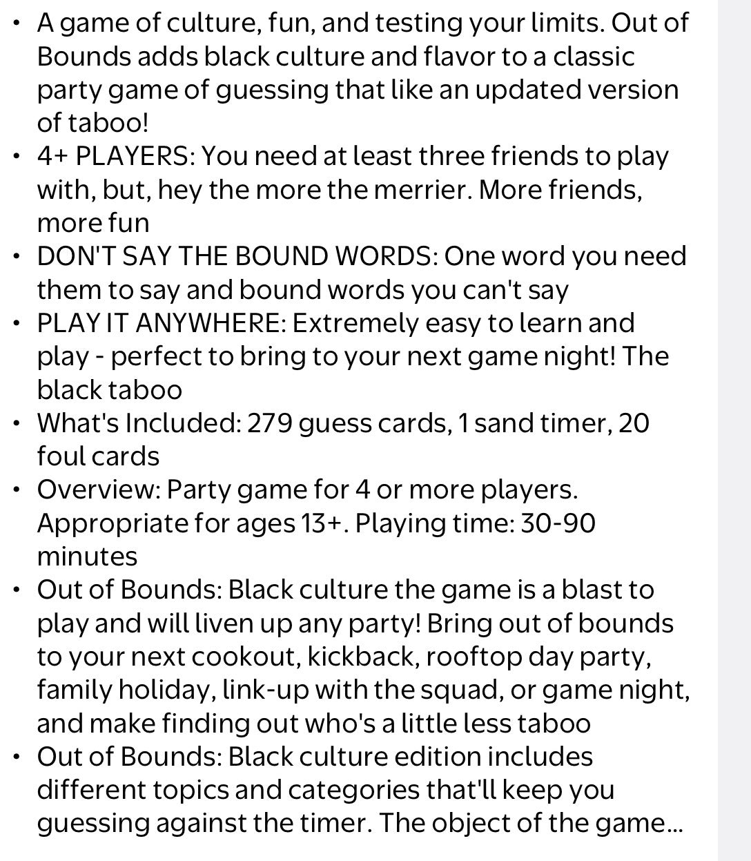 OUT OF BOUNDS BLACK CULTURE FIRST EDITION