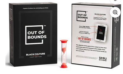 OUT OF BOUNDS BLACK CULTURE FIRST EDITION
