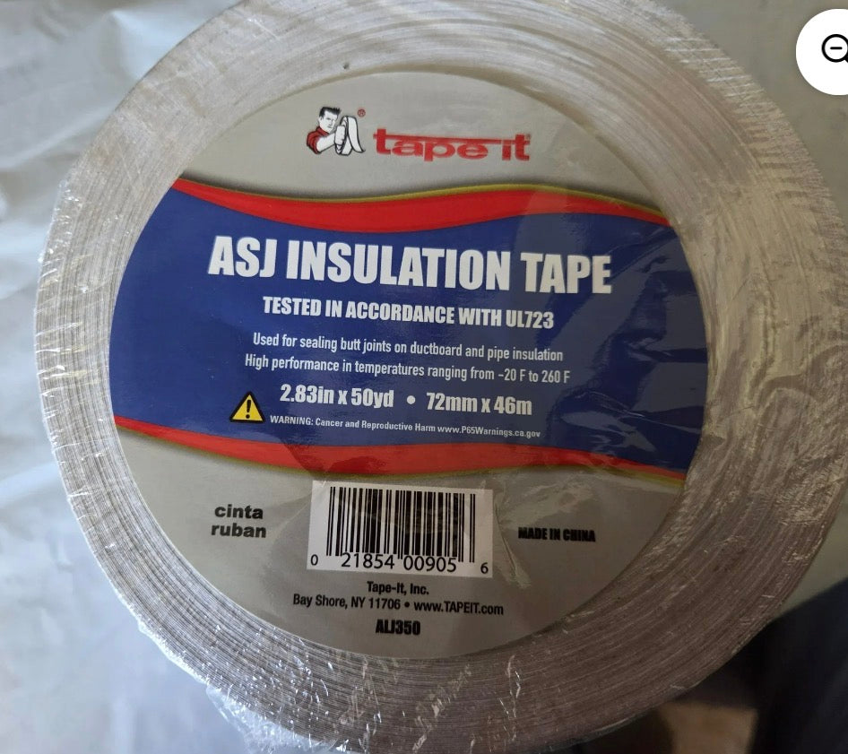 HIGH TEMP WHITE INSULATION TAPE -2.83 X 150