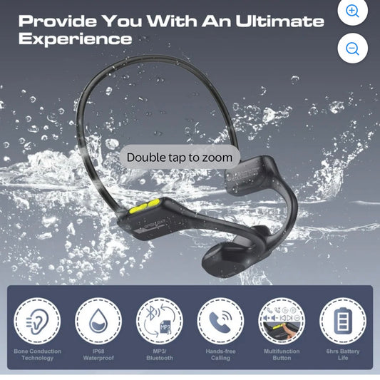 Bone Conduction Swim Headphones