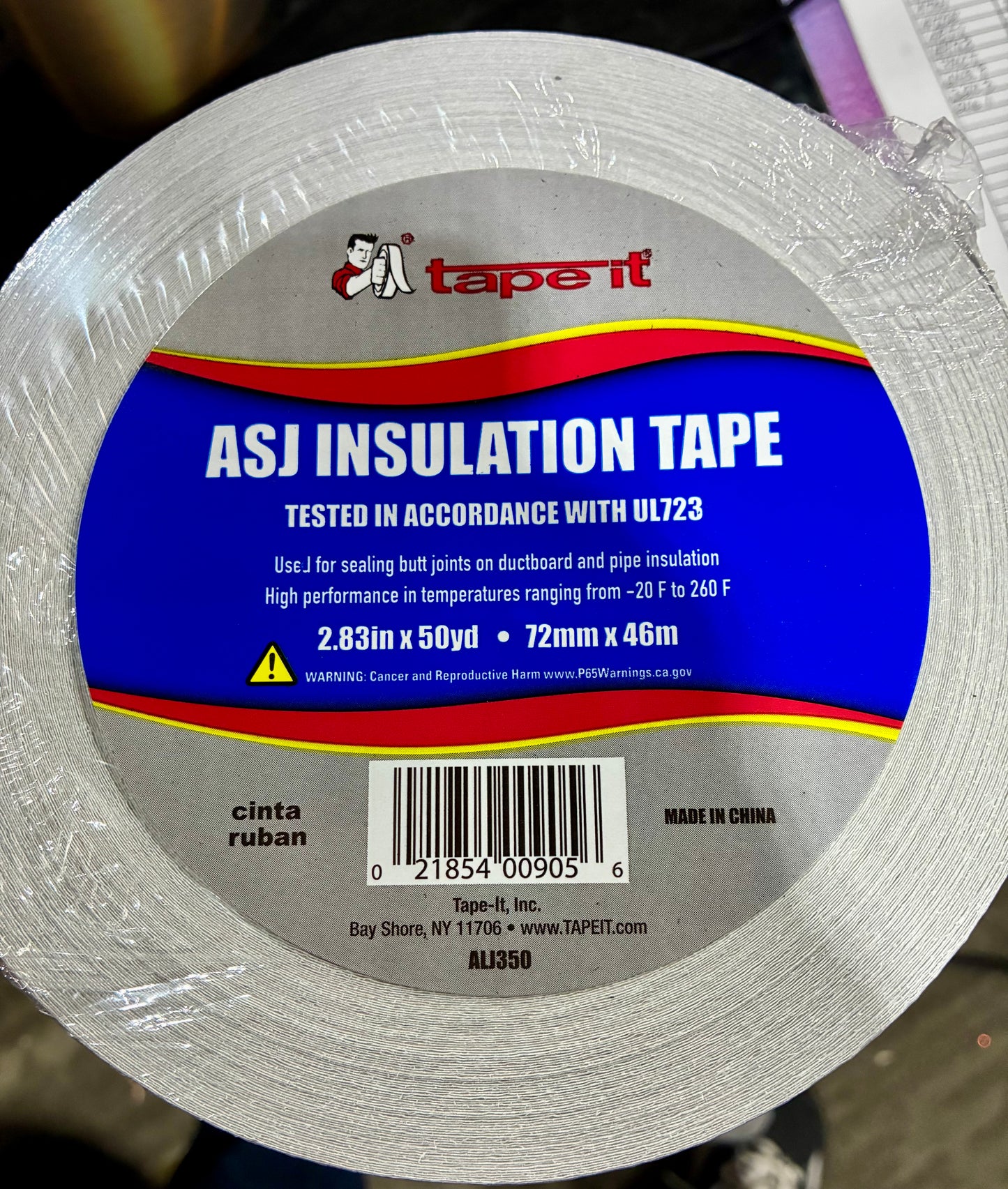 HIGH TEMP WHITE INSULATION TAPE -2.83 X 150