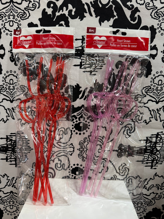 Heart Straws