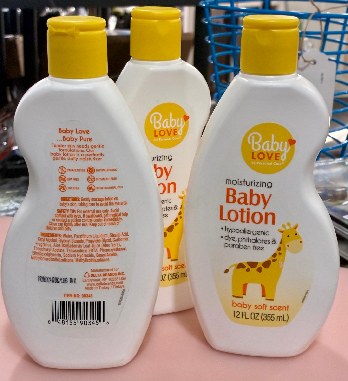 BABY LOVE BABY LOTION 12 OZ