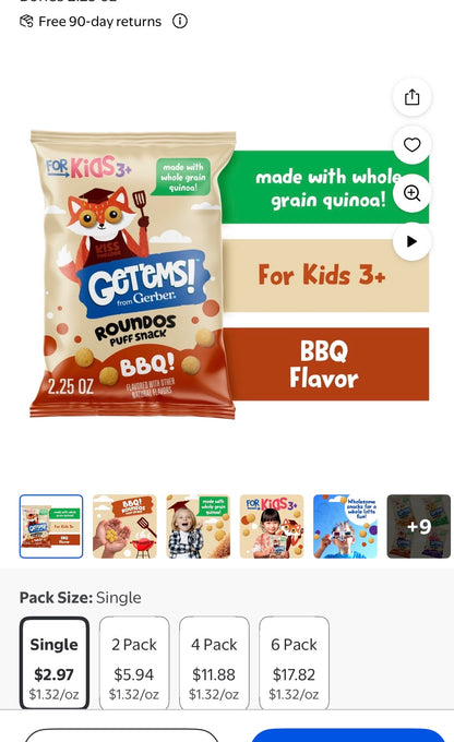 GET'EMS ROUNDOS FROM GERBER