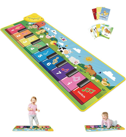 FOKI  MUSICAL PLAY MAT.  39''X 14''