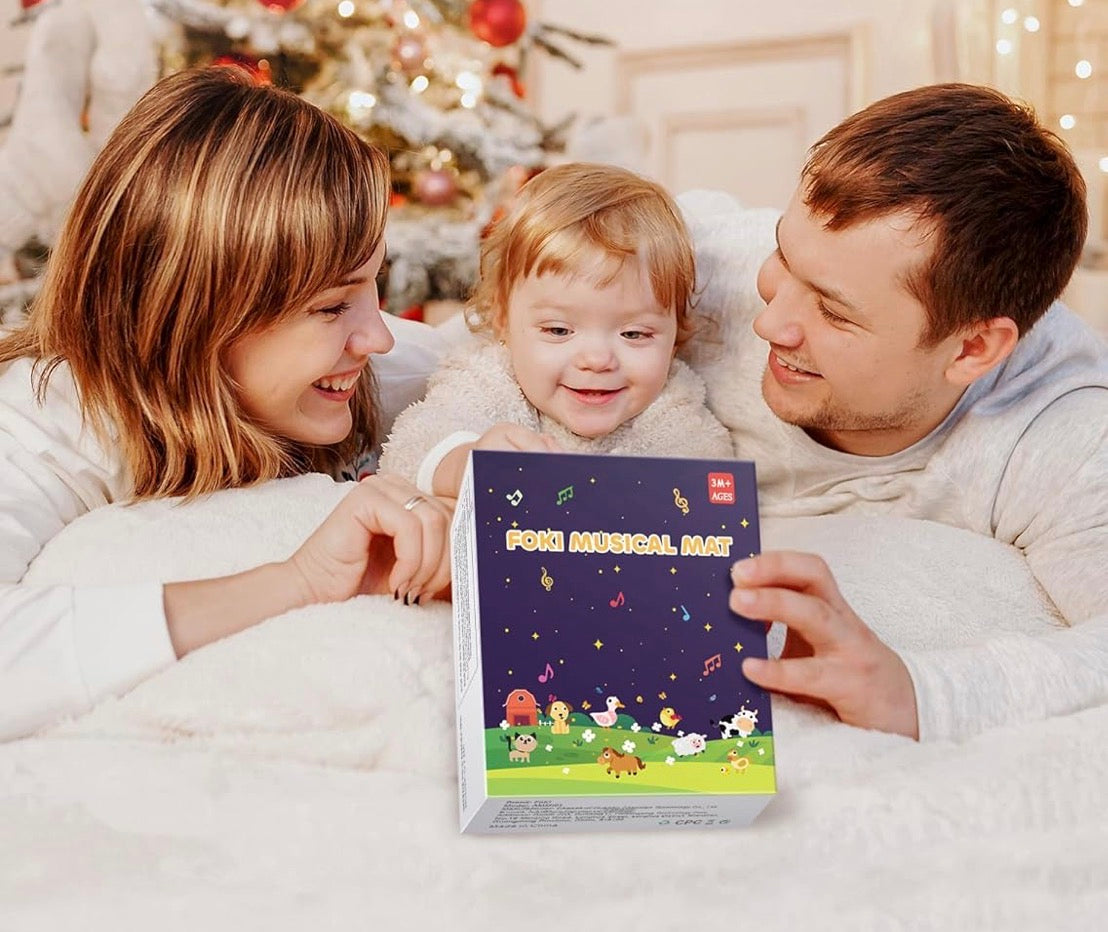FOKI  MUSICAL PLAY MAT.  39''X 14''