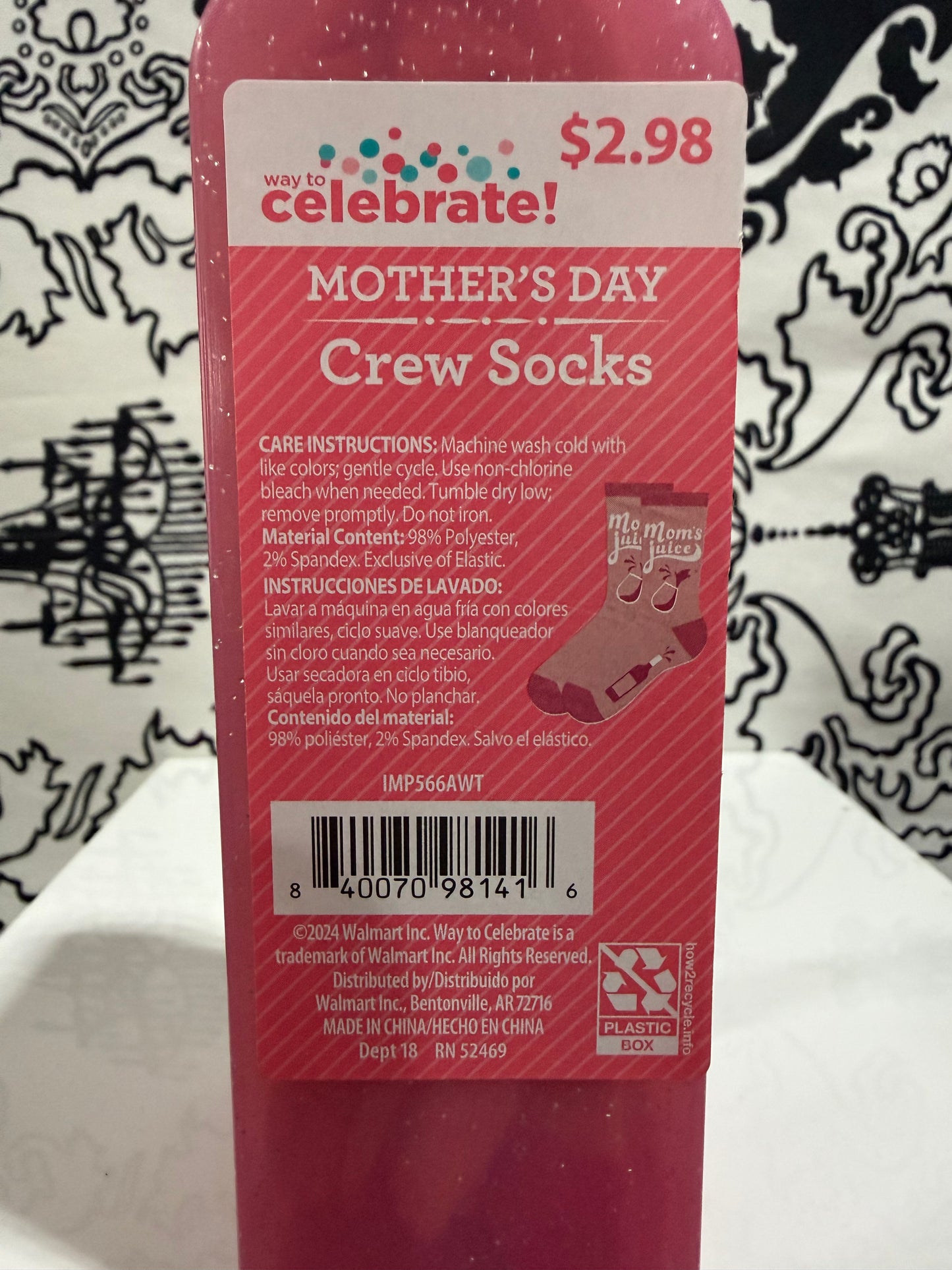 Mother's Day Crew Socks
