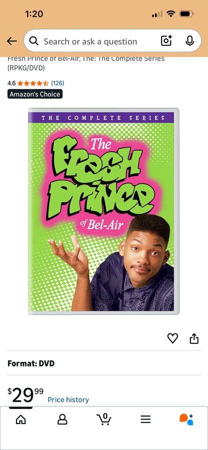 FRESH PRINCE OF BEL-AIR THE COMPLETE SERIES DVD SET