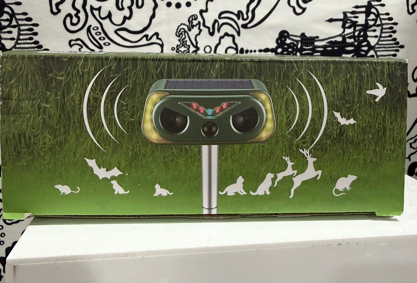 Solar Ultrasonic Animal Repellent