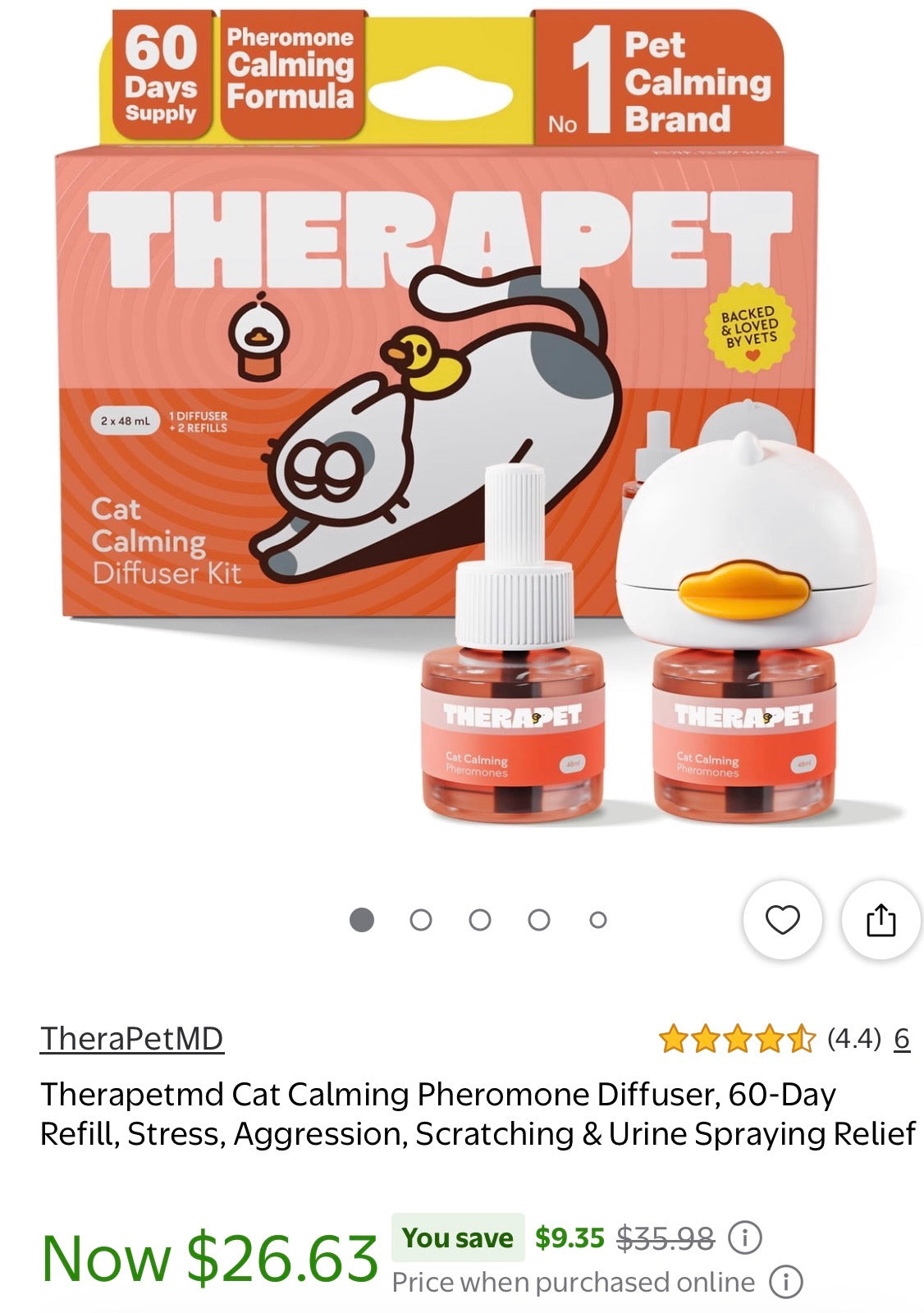 Therapet Calming Cat Refills