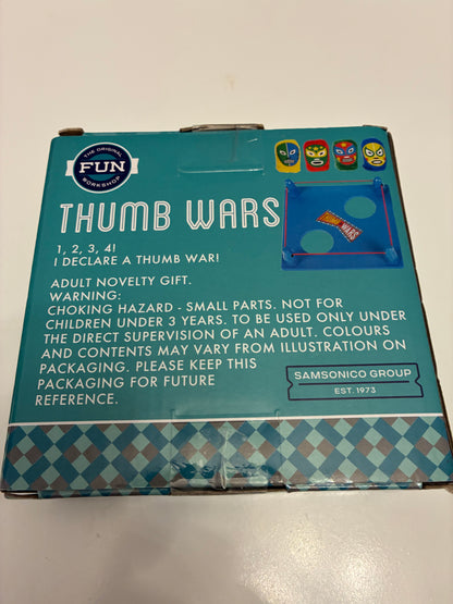 THUMB WARS FUN RETRO GIFT