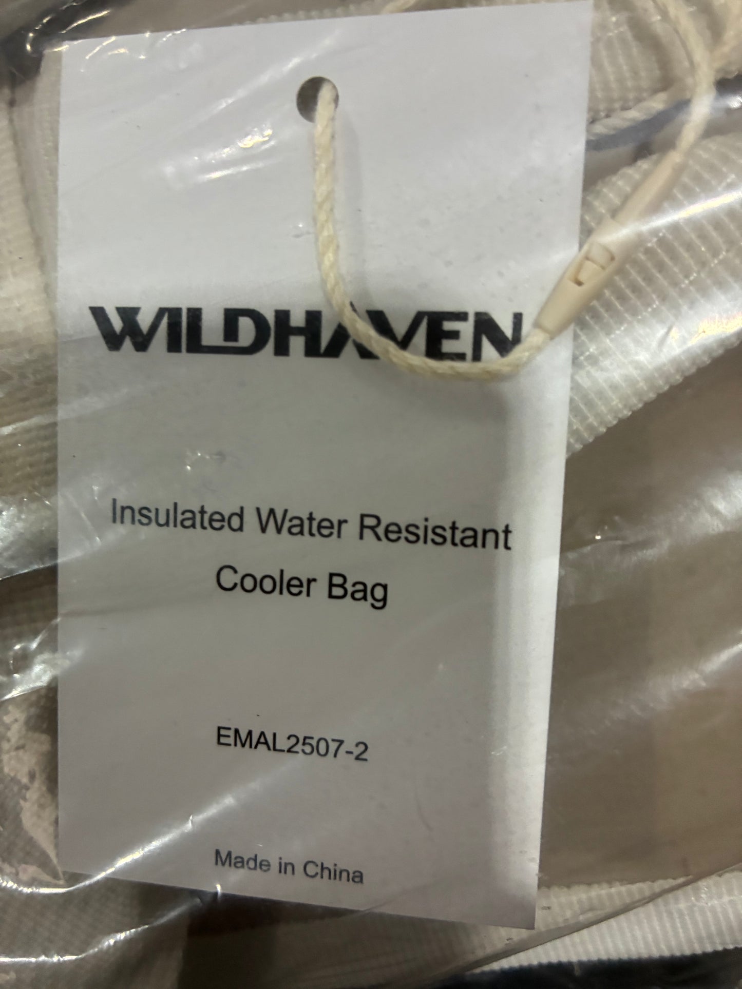 Wildhaven Beige large size insulated cooler bag