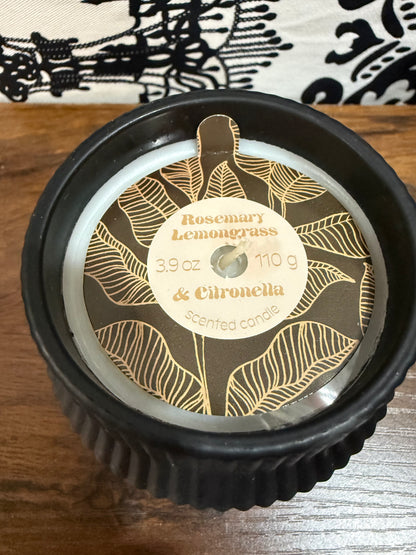 Scented Citronella Candle