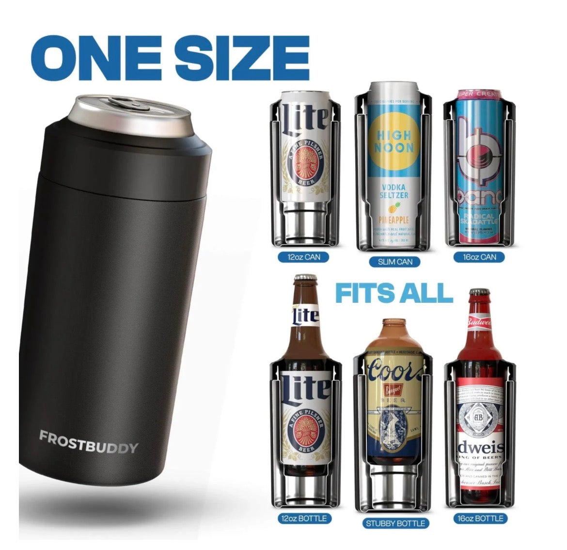Frost Buddy  Official Ghostbusters Can Cooler