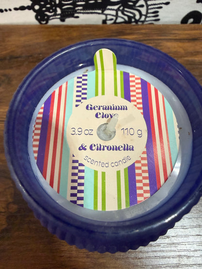 Scented Citronella Candle