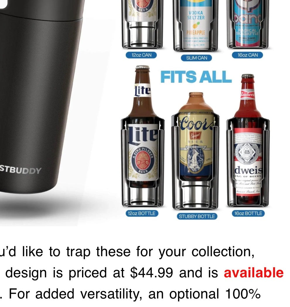 Frost Buddy  Official Ghostbusters Can Cooler