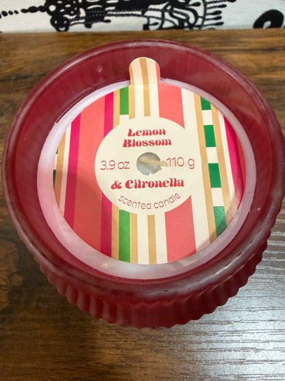 Scented Citronella Candle
