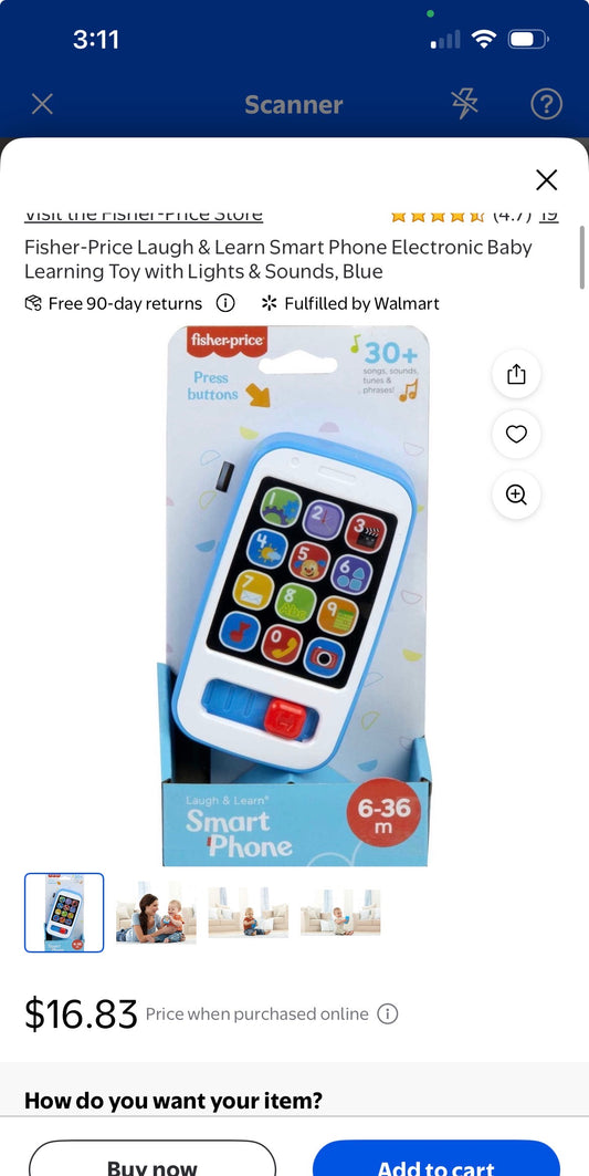 FP LAUGH AND LEARN SMART PHONE