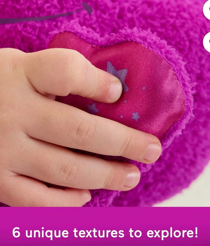 FP BARNEY'S WORLD SENSORY PLUSH W/FIDGET