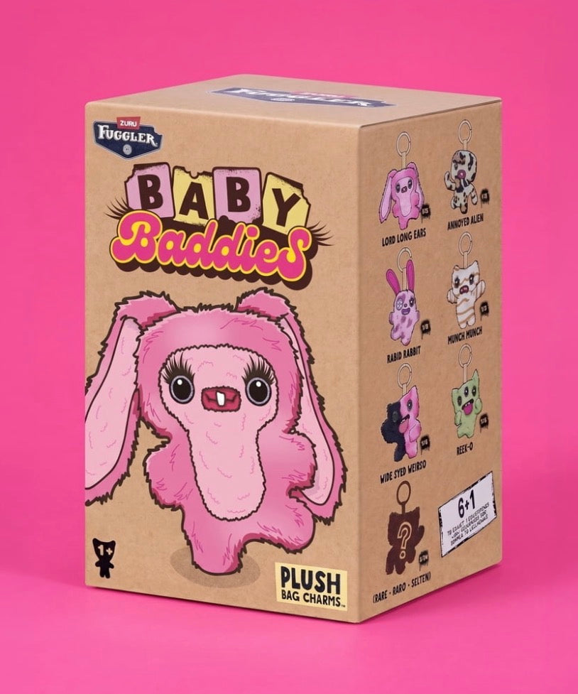 Fuggler Baby Baddies 5 Inch  by ZURU - Ugly Monster Plush Toy for Kids Ages 1+