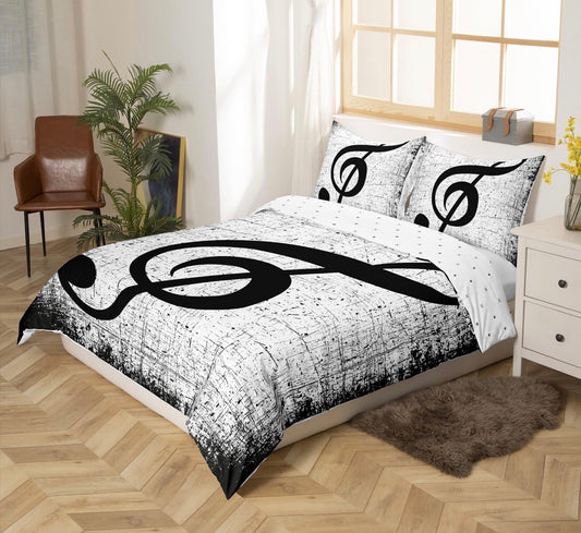 Feelyou Music Bedding Set Full Size 4 pc