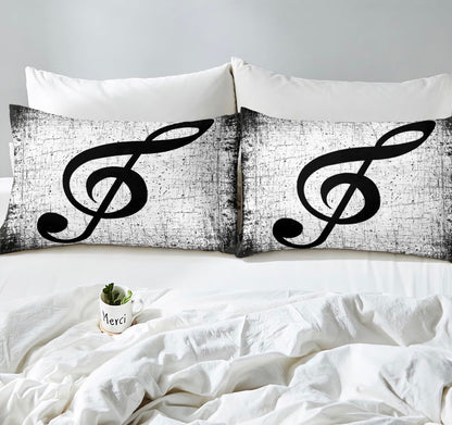 Feelyou Music Bedding Set Full Size 4 pc