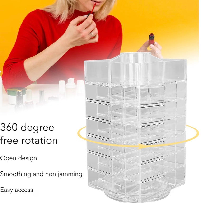 360 Rotating Cosmetic Lipsticks Tower